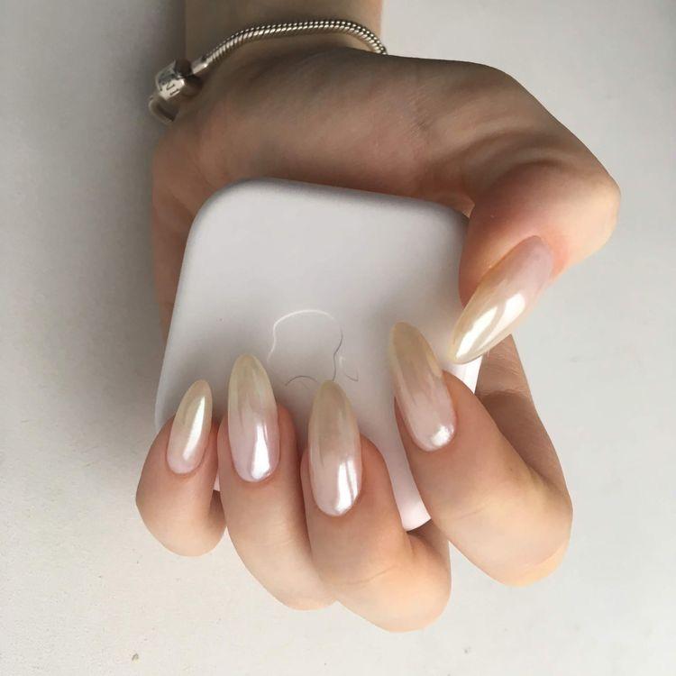 Nail tráng gương