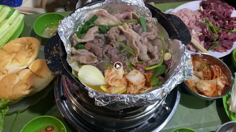 Nầm Bò Nướng Thu Ngân