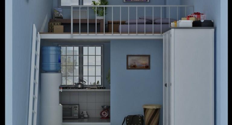 Nhà trọ gác xếp