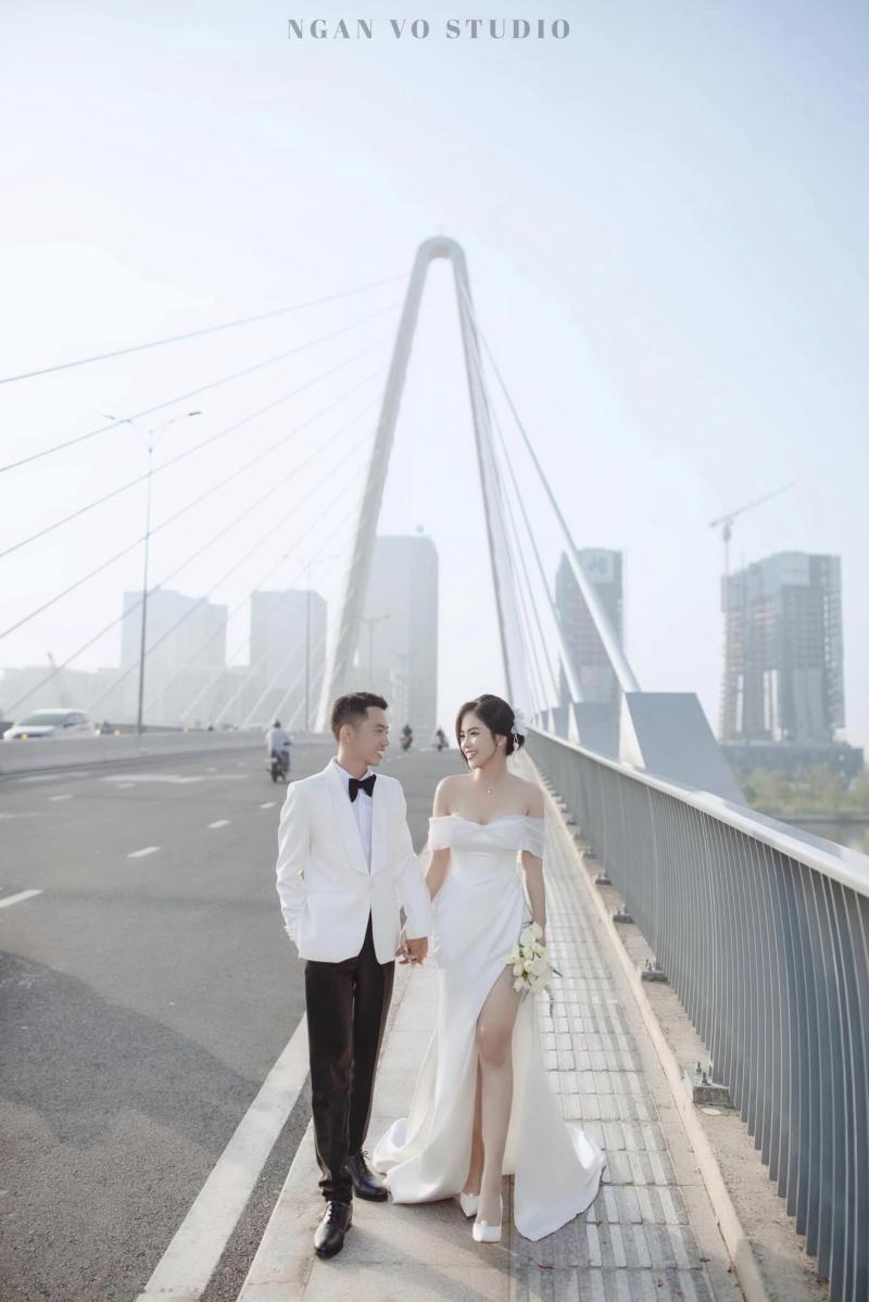 Bộ ảnh cưới trong veo được thực hiện bởi Ngân Võ Studio