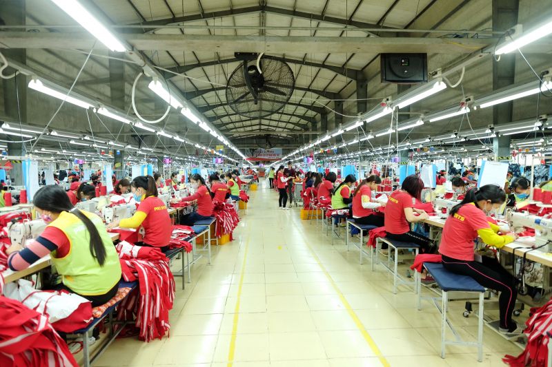 Ngành may mặc tại Nam Định