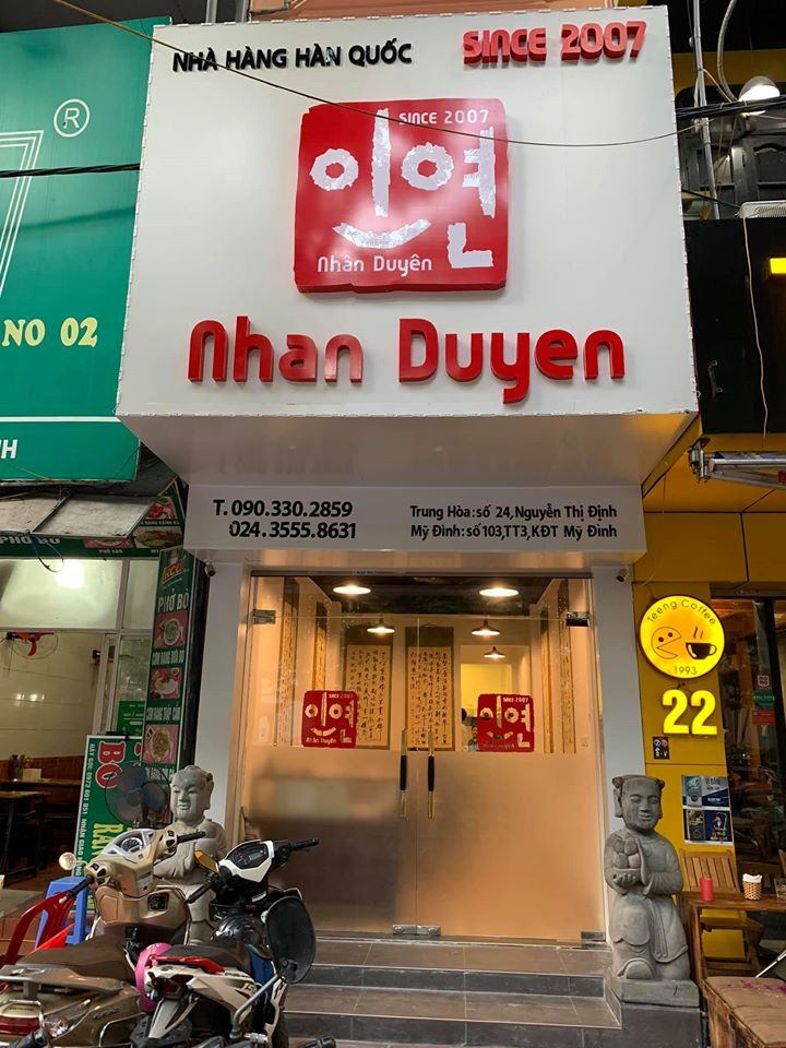 Nhà Hàng Hàn Quốc Nhân Duyên