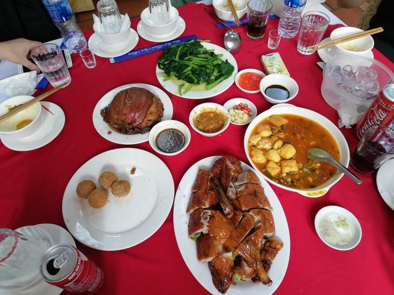 Món ăn tại Thảo Viên