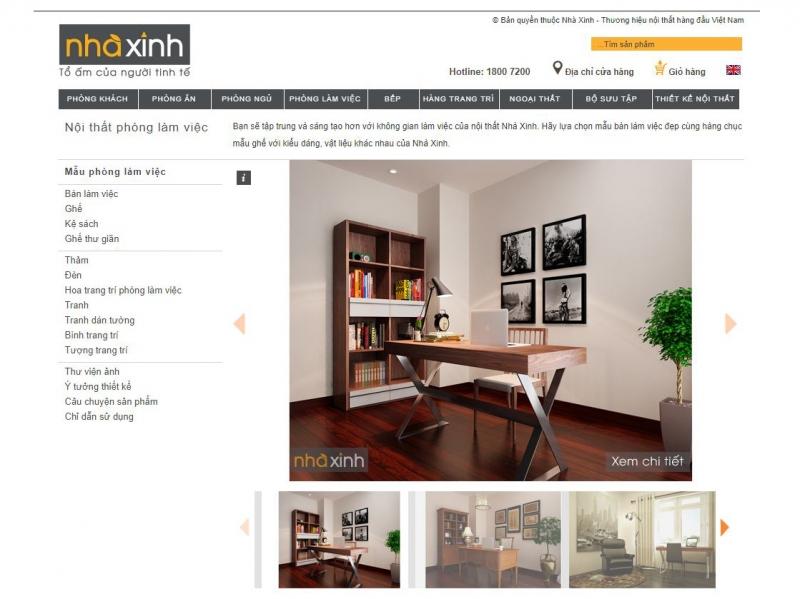 Trang web nhaxinh.com