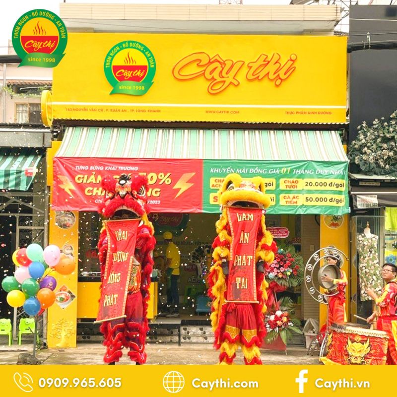 Nhượng quyền cháo dinh dưỡng Cây Thị