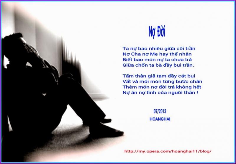 Nợ đời mãi mãi vẫn không thể trả xong. Thế nên hãy sống ý nghĩa trong từng giây phút....