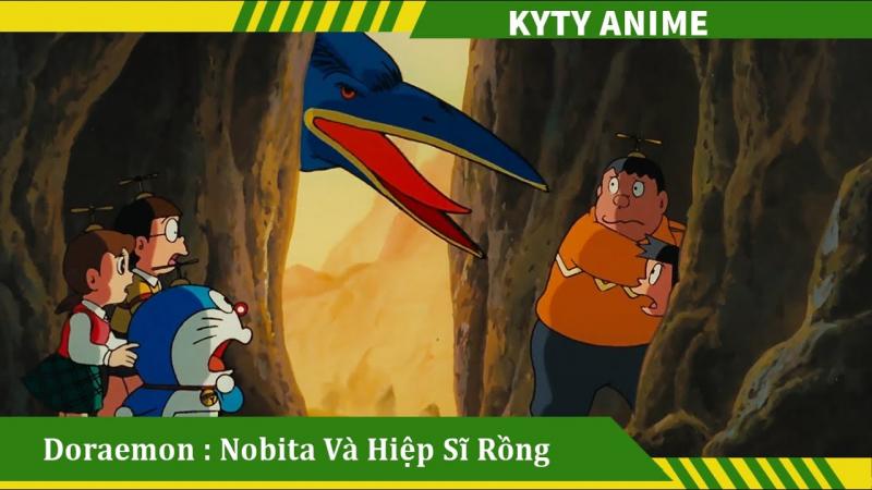 Xem phim Nobita và hiệp sĩ rồng.