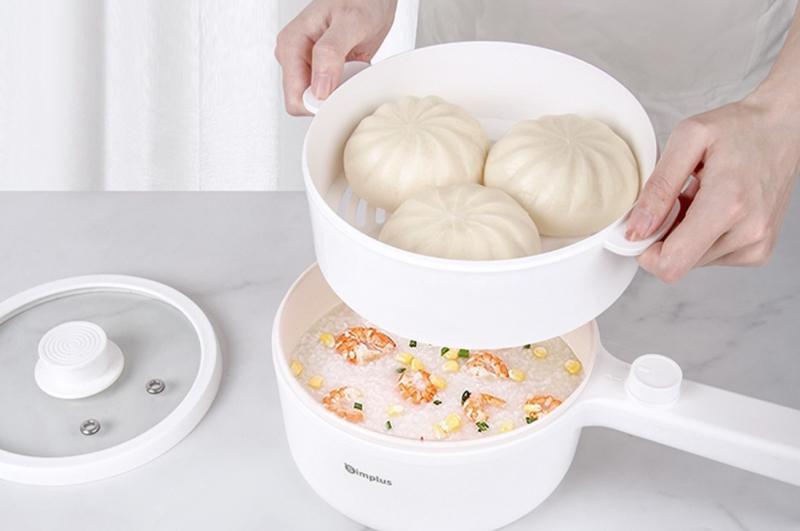 Nồi lẩu điện đa năng Simplus chống dính 1.5L