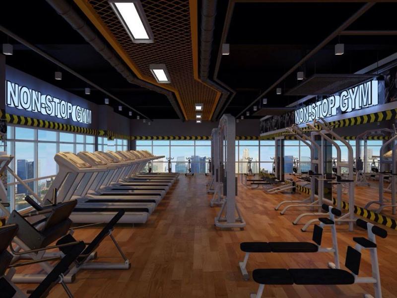 Không gian tại Nonstop Gym