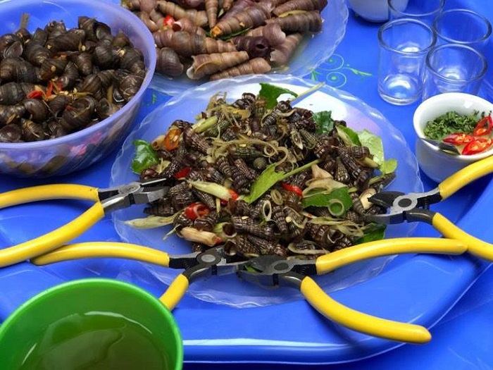 Ốc mút chùa Thanh Hà