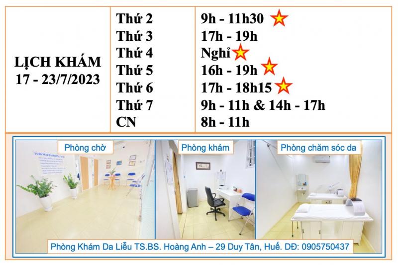 Phòng Khám Da Liễu TS.BS Mai Bá Hoàng Anh
