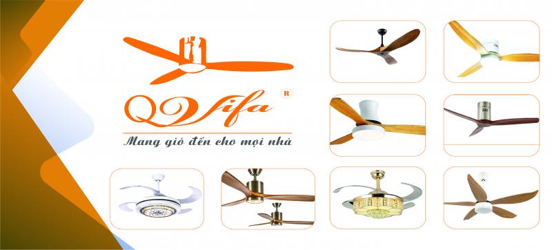 QVifa - đèn quạt trần trang trí