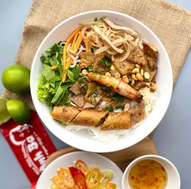 Bún Thịt Nướng Anh Ba
