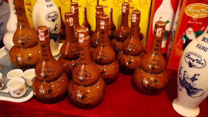 Rượu nếp cái hoa vàng làng Vân