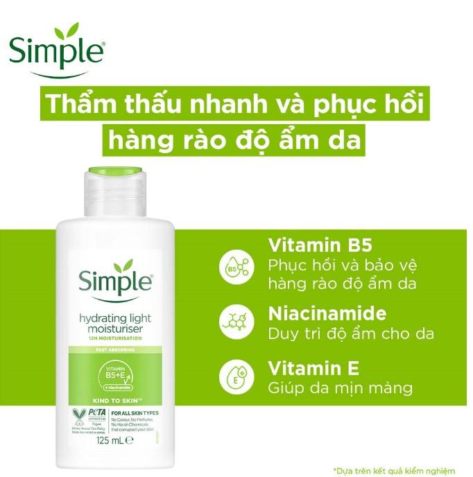 Simple Kind To Skin Hydrating Light Moisturiser