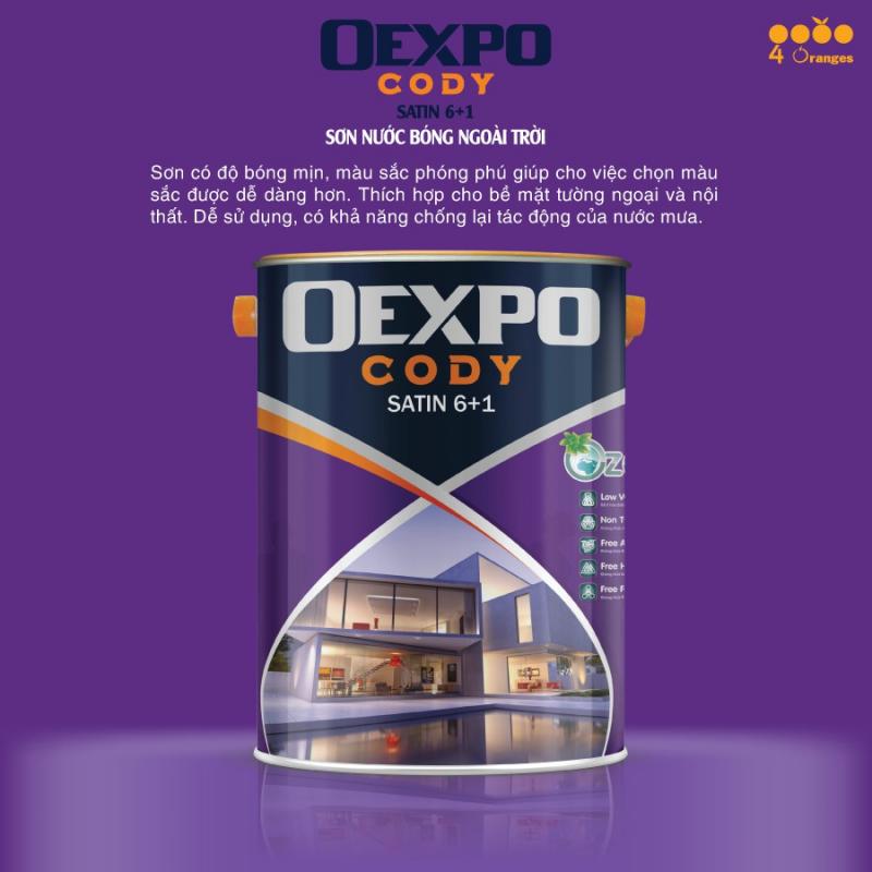 Sơn OEXPO là một trong những nhãn hiệu sơn thuộc tập đoàn sơn 4Oranges