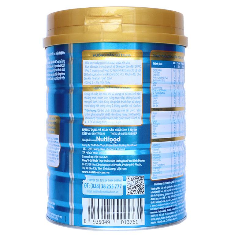 Sữa Nuti IQ Gold 4