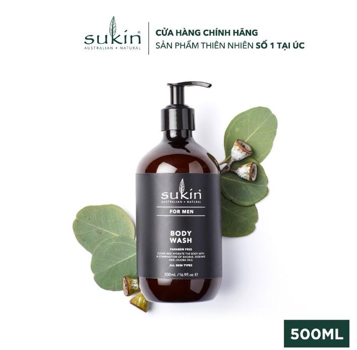 Sữa tắm dành cho nam Sukin For Men Body Wash