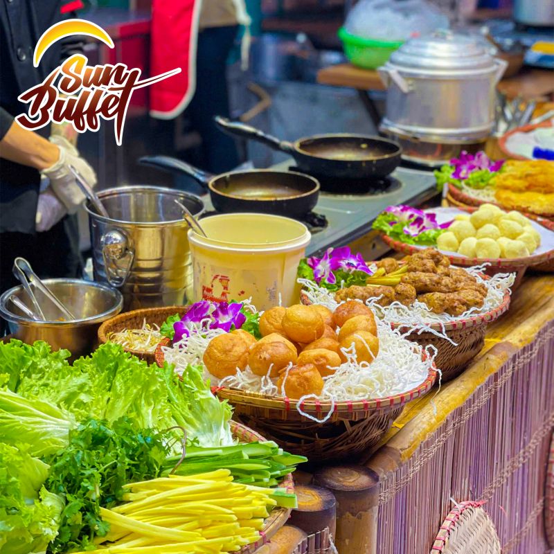 Sun Buffet - Hải sản & Dimsum