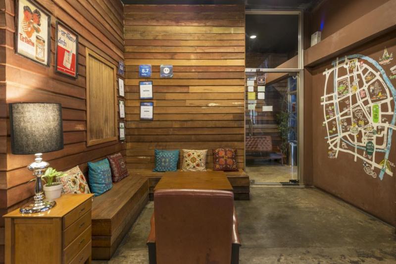Hầu hết các phòng nghỉ dưỡng tại hostel này đều được trang trí theo phong cách cổ điển