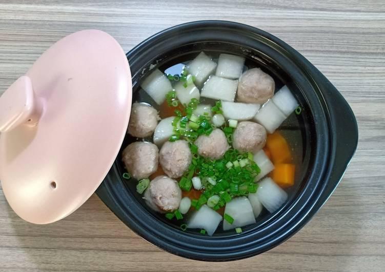 Súp bò viên