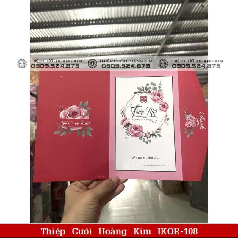 Thiệp Cưới Hoàng Kim