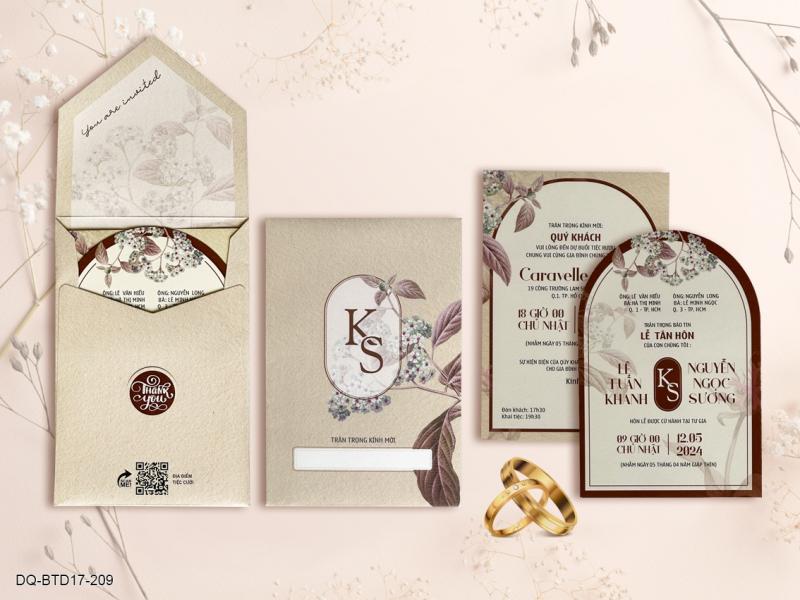 Thiệp cưới Sánh Đôi