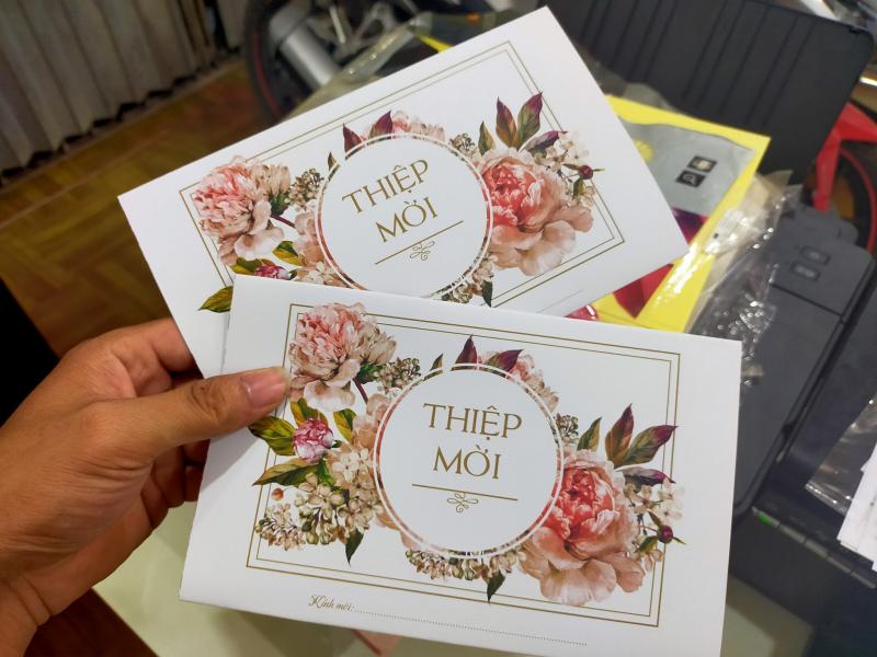 Thiệp Cưới Sơn Động
