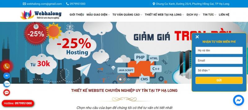 Web Hạ Long