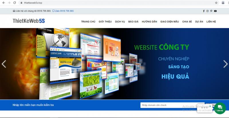 Thietkeweb5s