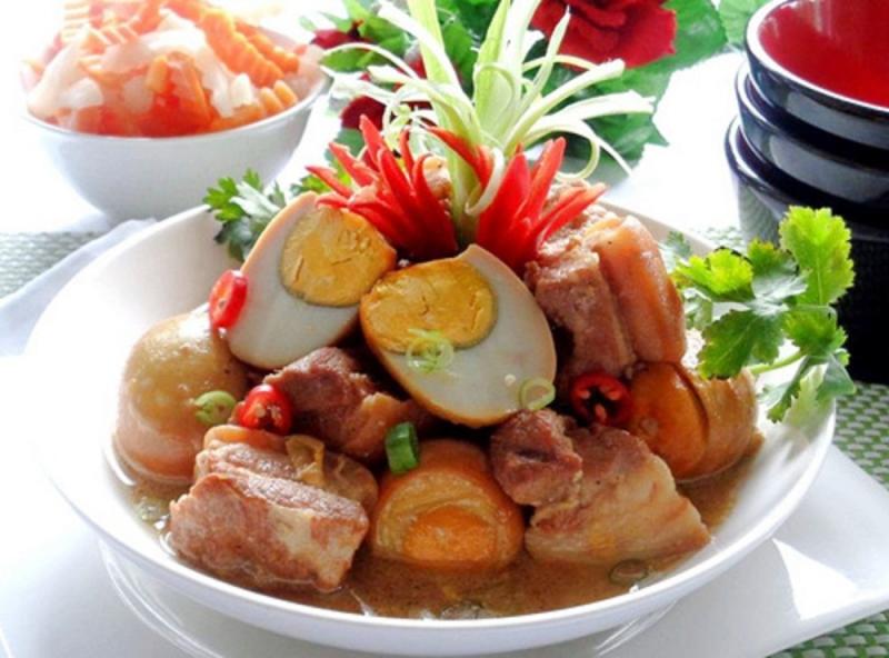 Món thịt kho thơm ngon
