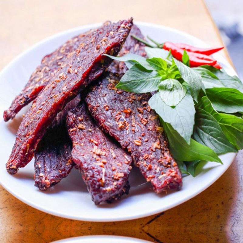 Thịt trâu khô