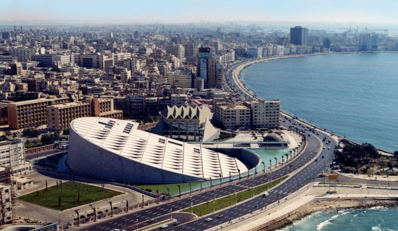 Thư viện Bibliotheca Alexandrina, Ai Cập