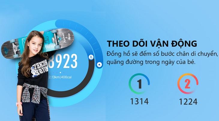 Tính năng theo dõi sức khoẻ, kiểm soát tập luyện