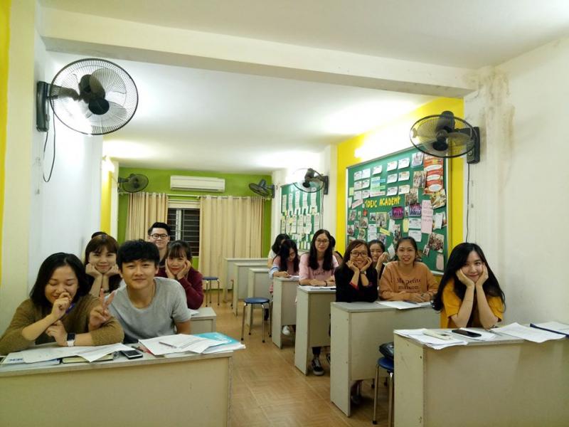 Lớp học vui nhộn tại TOEIC ACADEMY