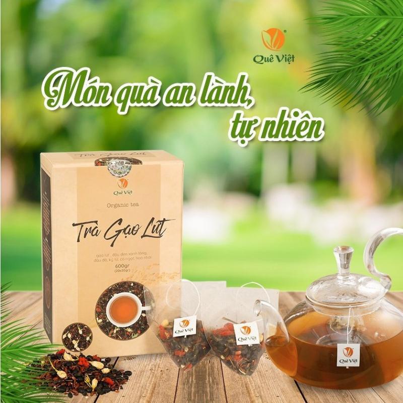 Trà gạo lứt Quê Việt
