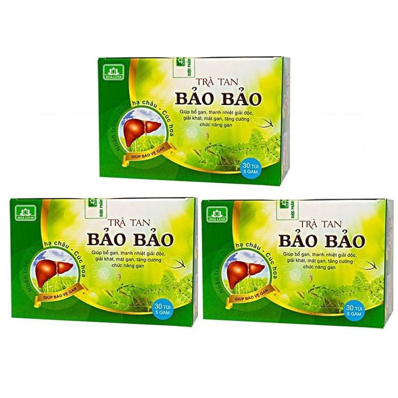 Trà giải độc gan Bảo Bảo - Thanh nhiệt, giải độc gan, hỗ trợ giải rượu bia