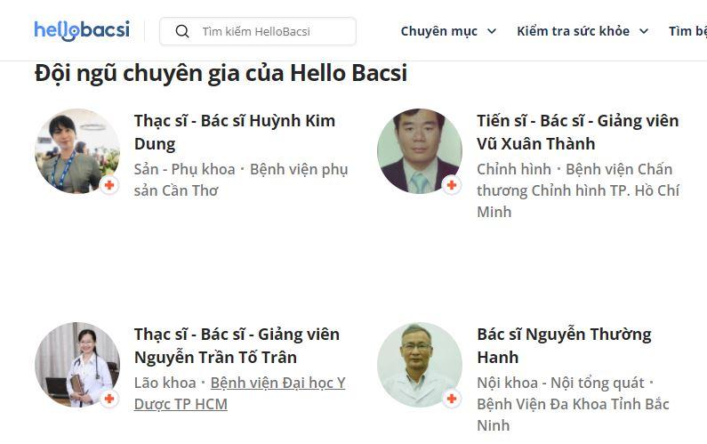 Hello Bác sĩ