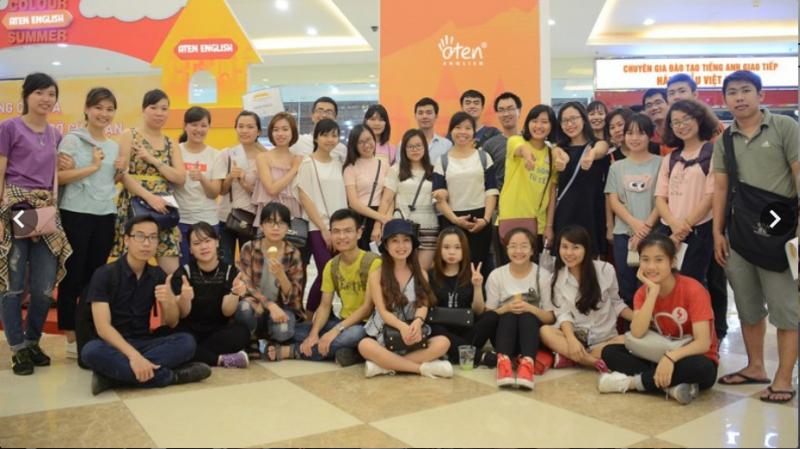 Lớp học năng động vui vẻ