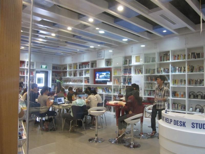 Trung tâm là nơi đến ưa thích của rất nhiều bạn trẻ