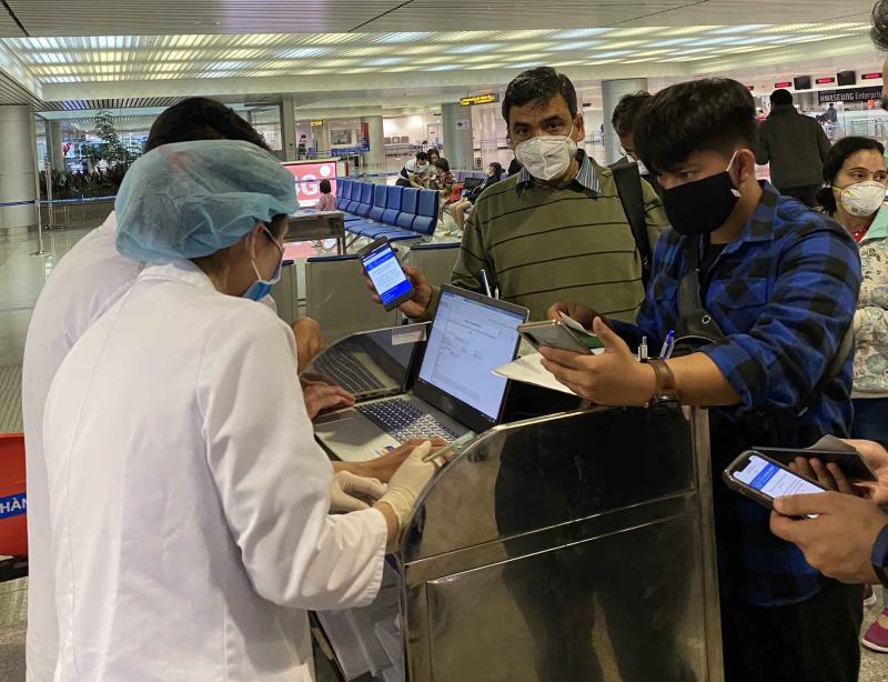 Vi phạm quy định về khai báo y tế