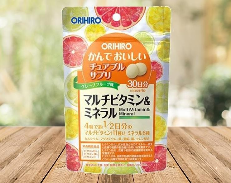 Viên bổ sung vitamin và khoáng chất Orihiro
