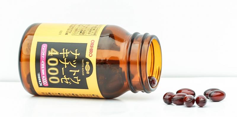 Viên uống hỗ trợ điều trị đột quỵ Natto Kinase 4000 FU Orihiro