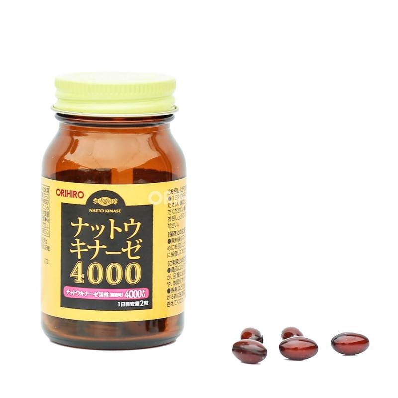 Viên uống hỗ trợ điều trị đột quỵ Natto Kinase 4000 FU Orihiro