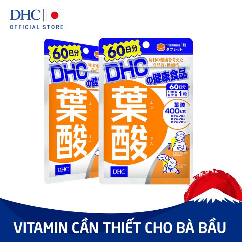 Viên uống vitamin dành cho bà bầu DHC Folic Acid